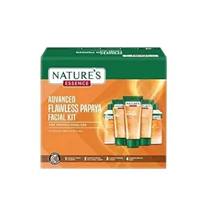 Nature's Advanced Flawless Papaya Facial Kit 452 gms