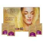 Lotus Radiant Gold 4 In 1 Facial Kit