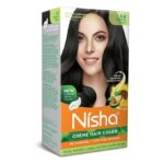 Nisha Hair Color Natural Black 1.0