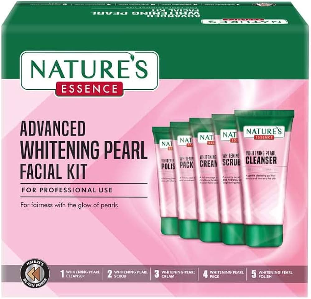 Nature's Whitening Pearl Facial Kit 250 gms