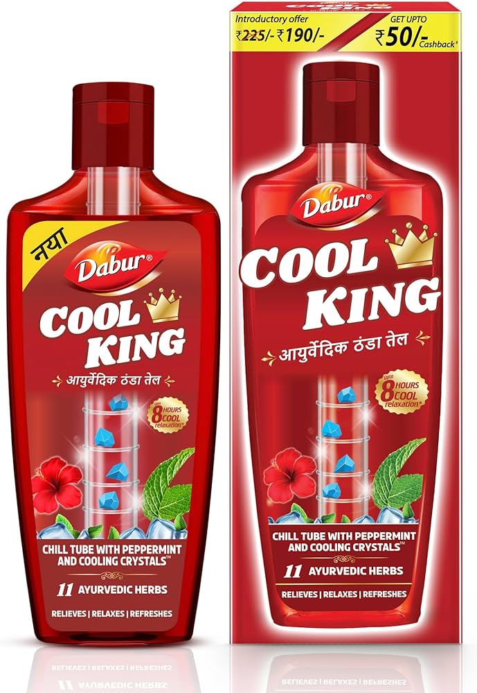Dabur Cool King Thanda Tel 270 ml