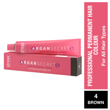 Streax Hair Color Brown Number 4