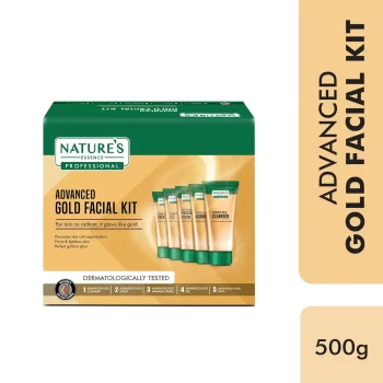 Nature's Advanced Gold Facial Kit 500 gms + 100 ml