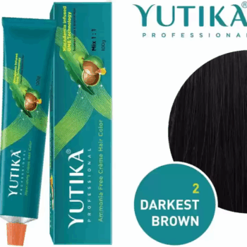 Yutika Hair Color Darkest Brown Number 2